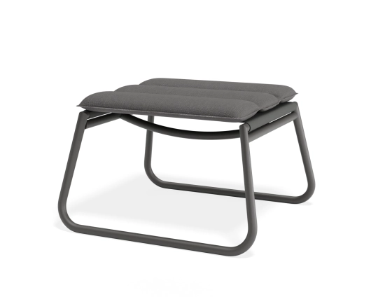 Paloma Footrest Charcoal Darkgrey