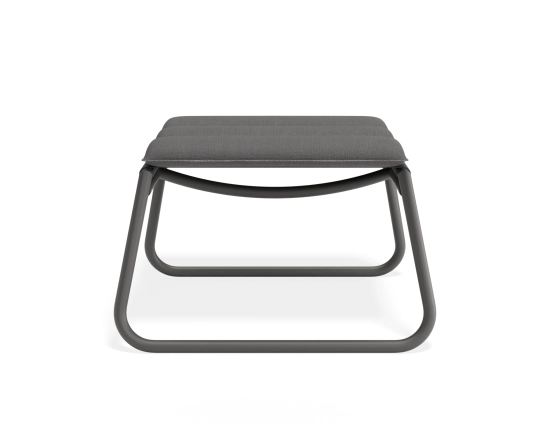 Paloma Footrest Charcoal Darkgrey