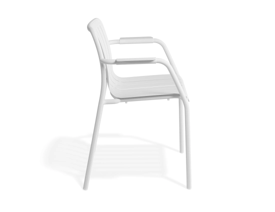 Roku Armchair White
