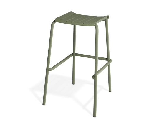 Roku Backlessbarstool Green