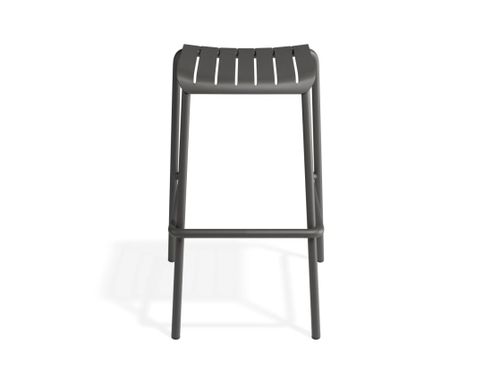Roku Backlessbarstool Charcoal