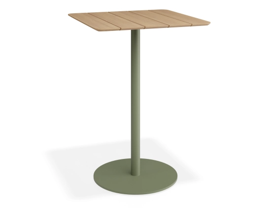 Roku Teakbartable 75x75 Green