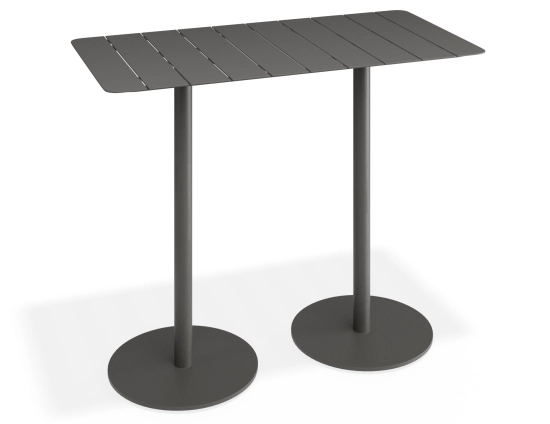 Roku Bartable 130x65 Charcoal