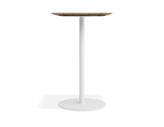 Roku Teakbartable 65x65 White