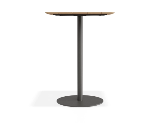 Roku Teakbartable 75x75 Charcoal
