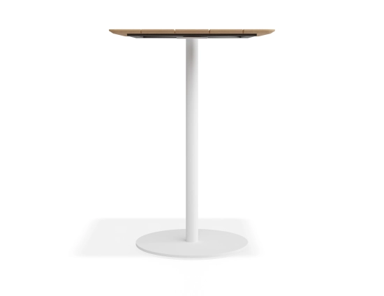 Roku Teakbartable 75x75 White