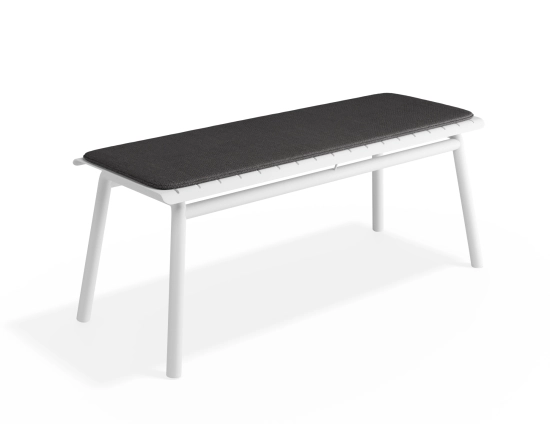 Roku Bench120 Charcoal White