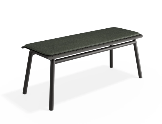 Roku Bench120 Green Charcoal