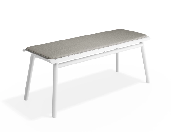 Roku Bench120seatpad Lightgrey