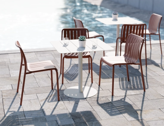 Roku Cafe Lifestyle 2 Dining Orange