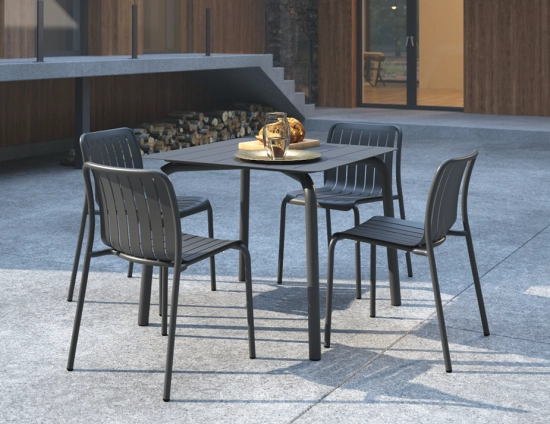 Roku Grey Small Table