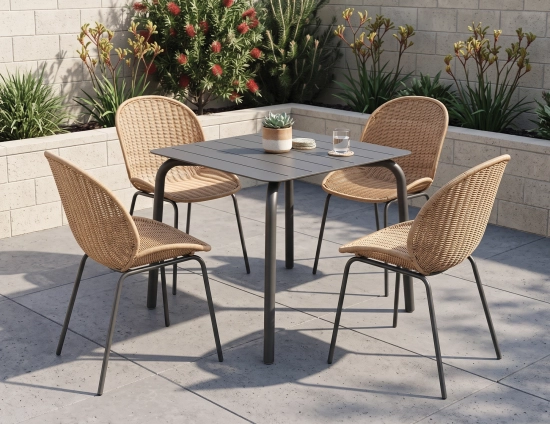 4 Seater Square Dining Table