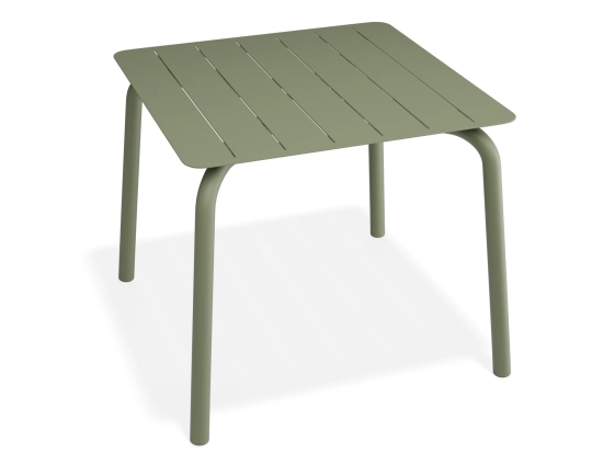 P2 Roku Diningtable 90x90 Green