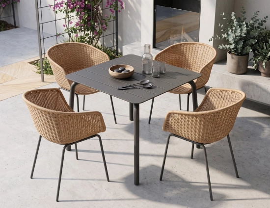 Square Oiutdoor Dining Table