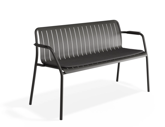 Roku Gardenbench Charcoal Charcoal