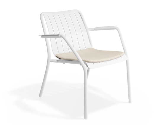 Roku Loungechair Husk White