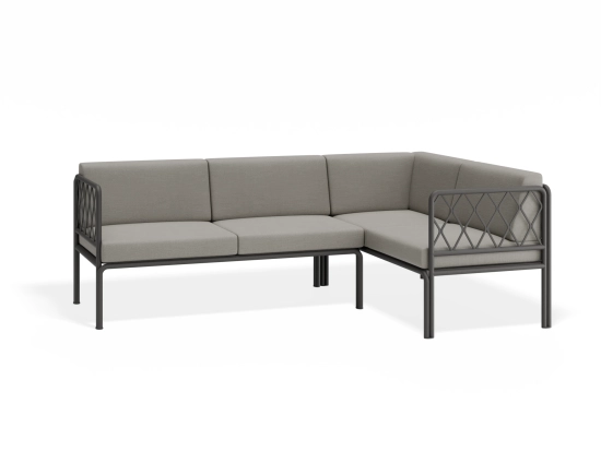 Sevillev2 Configb Charcoalframe Lightgreycushion