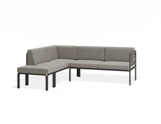 Sevillev2 Configh Charcoalframe Lightgreycushion Cushionextension