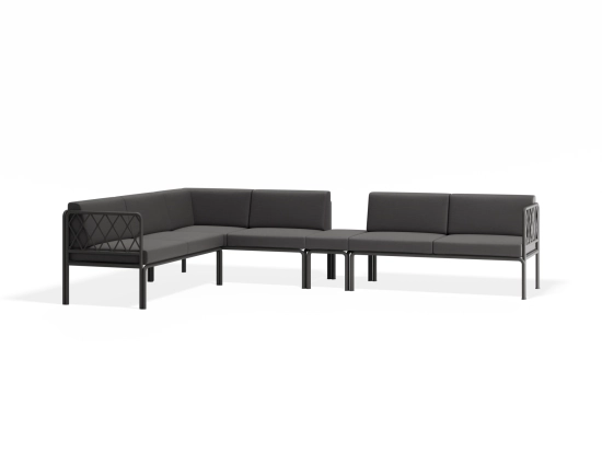Sevillev2 Configi Charcoalframe Darkgreycushion 2cushionextension