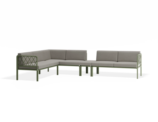 Sevillev2 Configi Greenframe Lightgreycushion Cushionextension