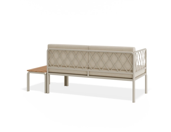 Seville Confige Latteframe Huskcushion Teakextension