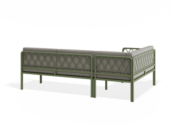 Sevillev2 Configa Greenframe Lightgreycushion