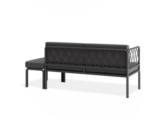 Sevillev2 Confige Charcoalframe Darkgreycushion Cushionextension