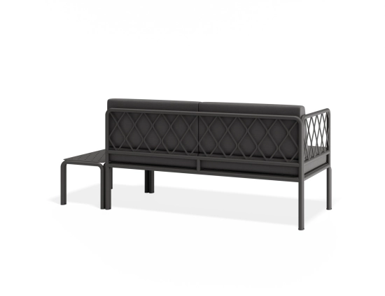 Sevillev2 Confige Charcoalframe Darkgreycushion Extension