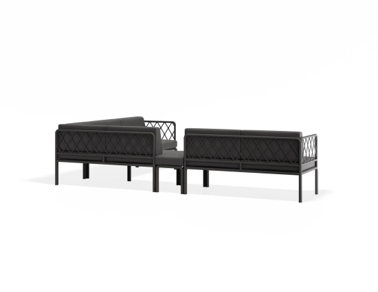 Sevillev2 Configj Charcoalframe Darkgreycushion Cushionextension
