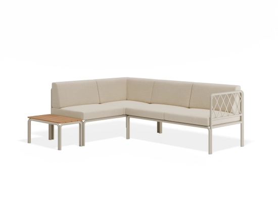 Seville Configh Latteframe Huskcushion Teakextension