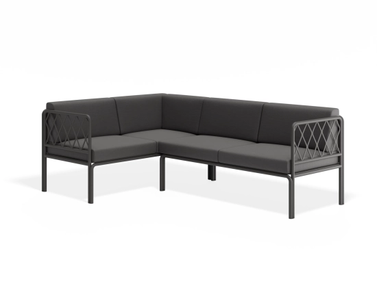 Sevillev2 Configa Charcoalframe Darkgreycushion