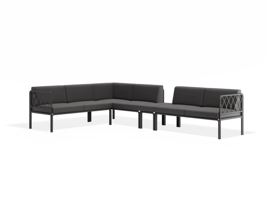 Sevillev2 Configi Charcoalframe Darkgreycushion Cushionextension