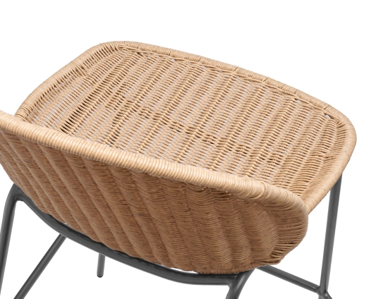 Sombra Outdoor Stool Charcoal