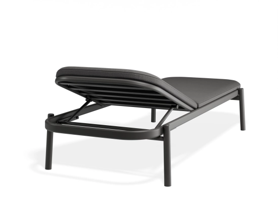 Verano Sunlounge Sidetable Charcoalframe Darkgreyfabric