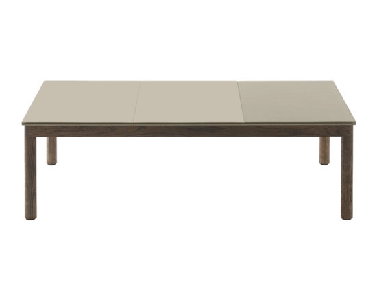 Couple Coffee Table 120 Sand Dk Oil