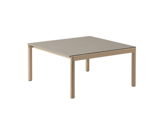 Couple Coffee Table Med Sand Oak