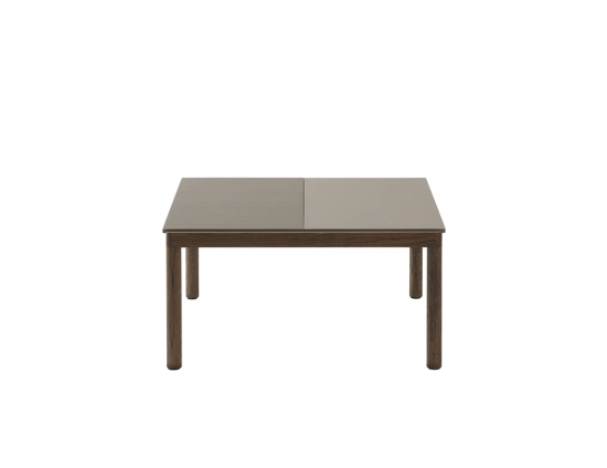 Couple Coffee Table Med Taupe Dk Oil