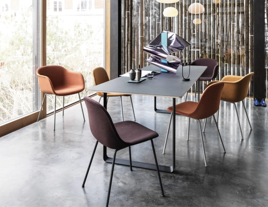 Fiber Chair Upholstered Insitu