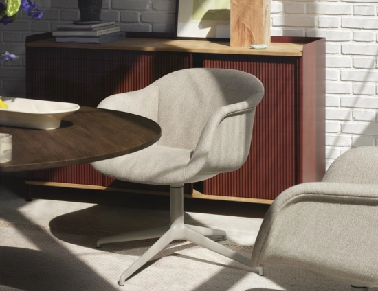 Fibersoft Armchair Swivel