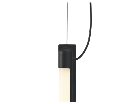 60cm 0001 Fine Suspension Lamp 60 Black Vertical Detail Muuto Hi Res