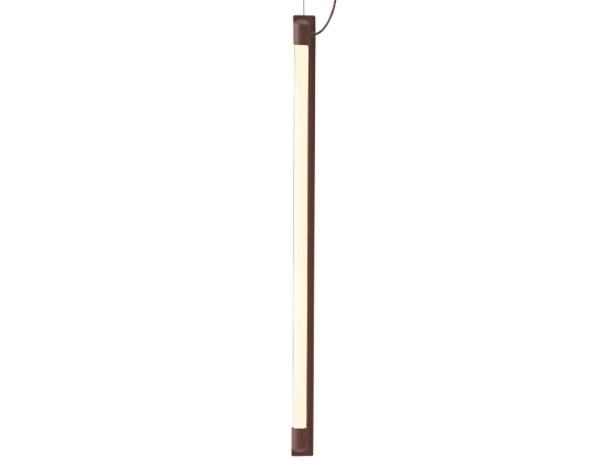 60cm 0005 Fine Suspension Lamp 60 Deep Red Vertical Muuto Hi Res