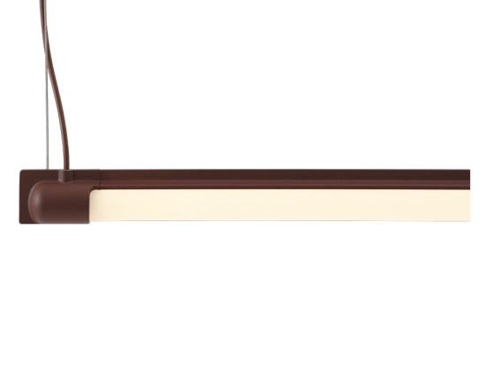 90cm 0000 Fine Suspension Lamp 90 Deep Red Detail Muuto Hi Res
