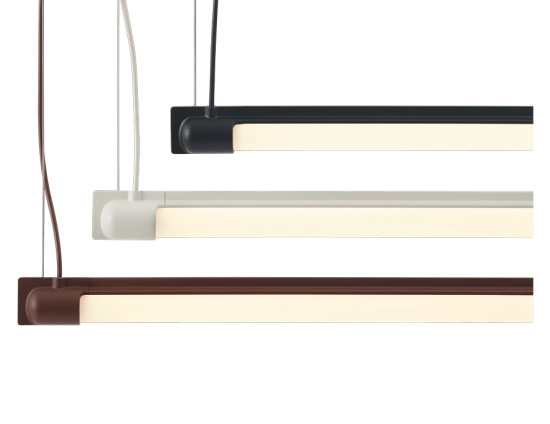 90cm 0001 Fine Suspension Lamp 90 Deep Red Black Grey Group Muuto Hi Res