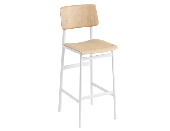 Loft Stool 0005 Loft Bar Stool 75 White Oak Muuto 5000x5000 Hi Res