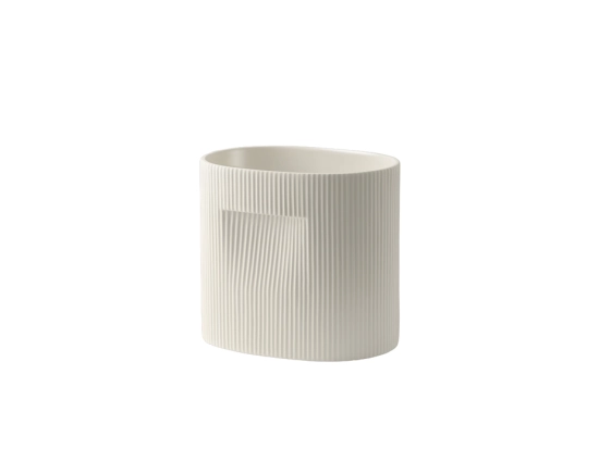 Ridge Planter Range Off White