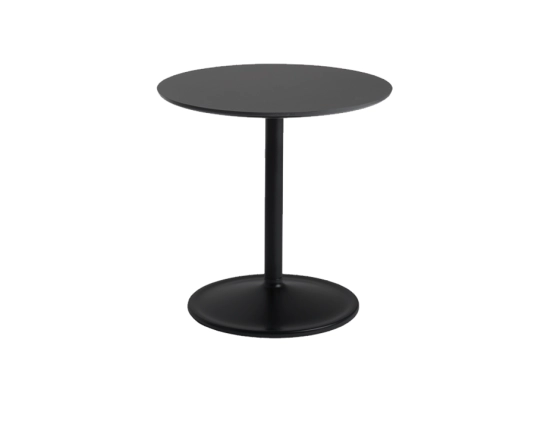 Soft Side Table 48 X 48 Black