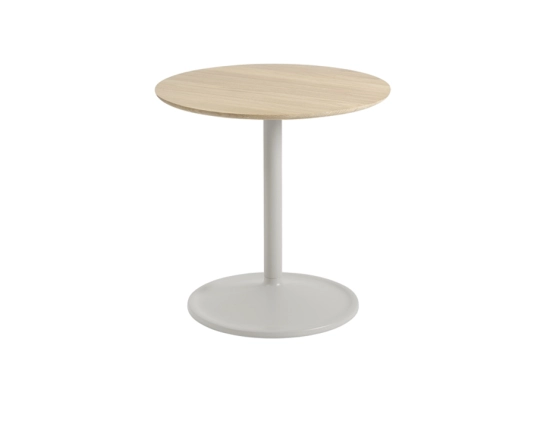 Soft Side Table 48 X 48 Oak Grey