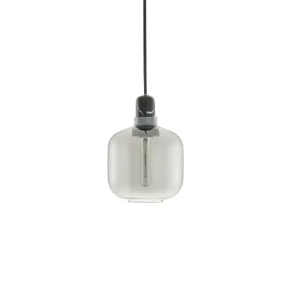 502116 Amp Lamp Small SmokeBlack
