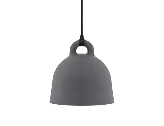 Bell Pendant 0001 502112 Bell Lamp Medium Grey