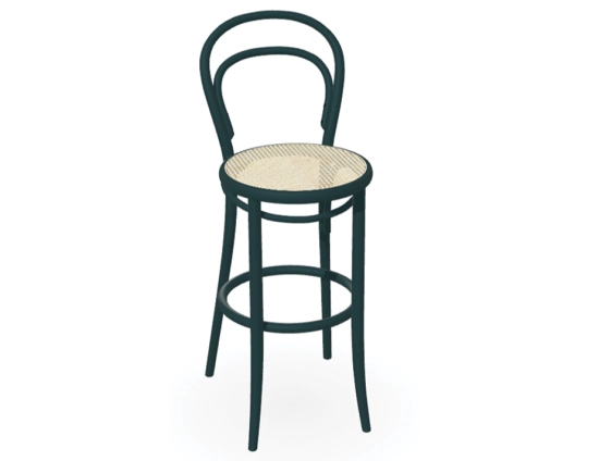 Stool 14 Pigment Cane